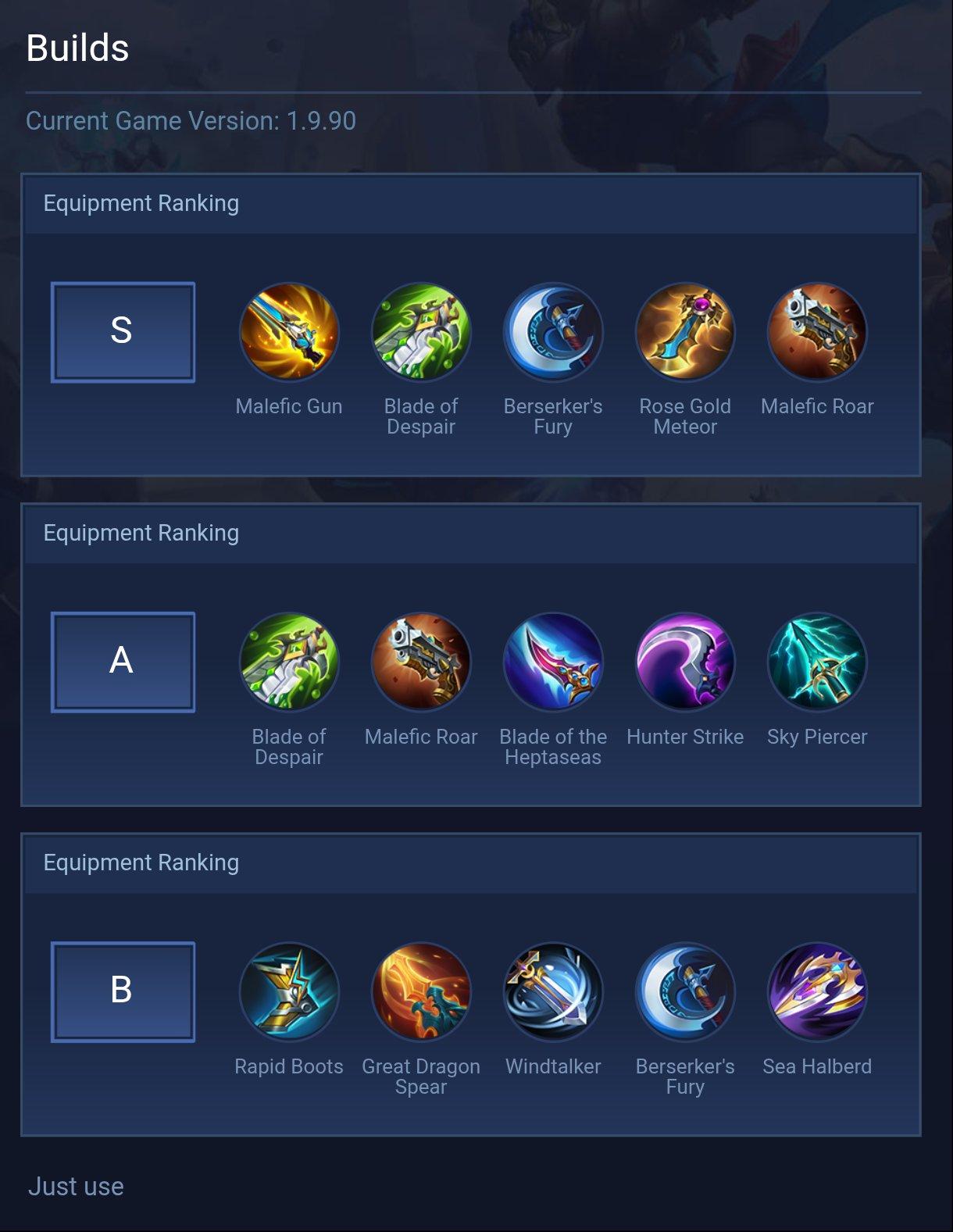 Builds