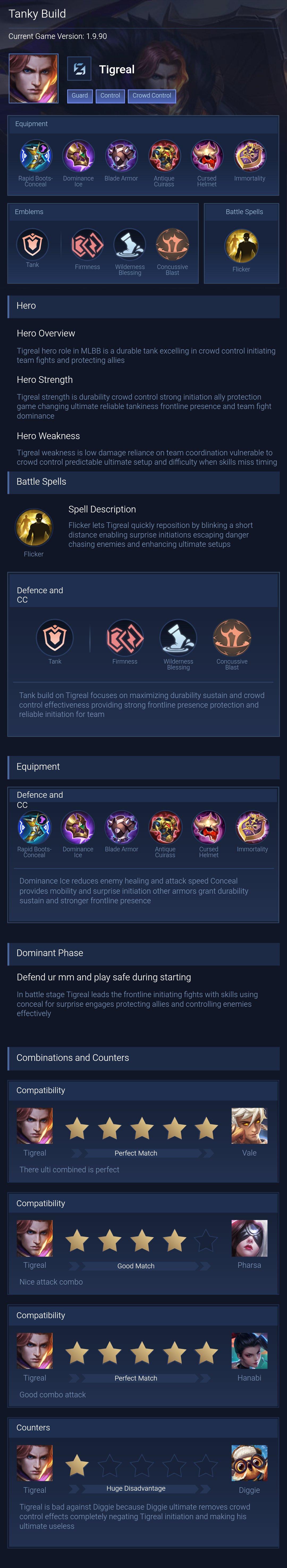 Tanky Build