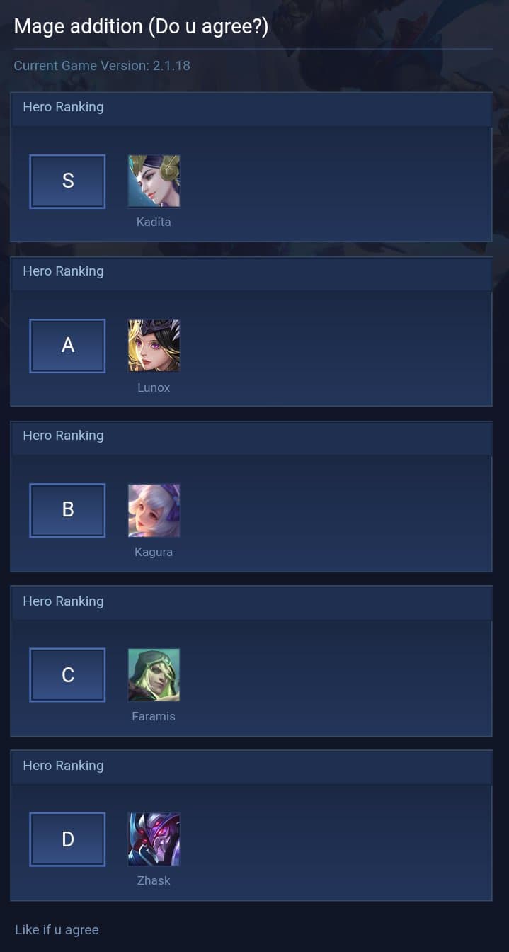 Mage addition (Do u agree?)