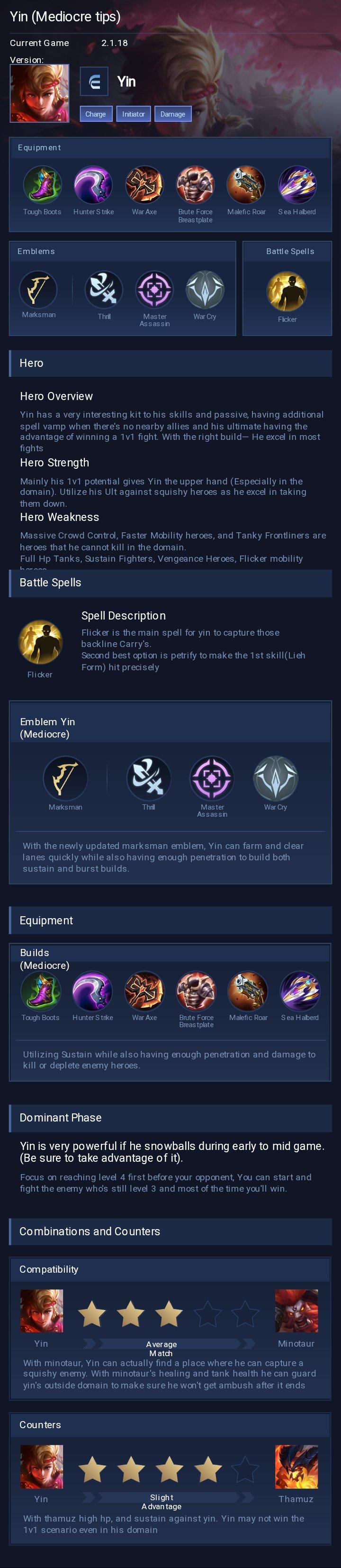 Yin (Mediocre tips)