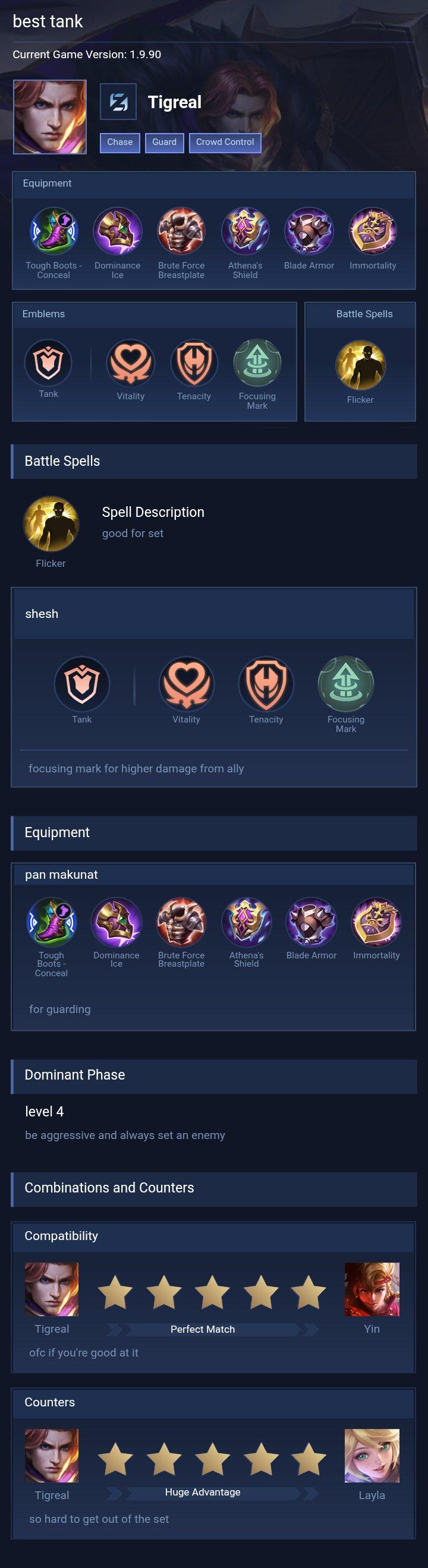 best tank