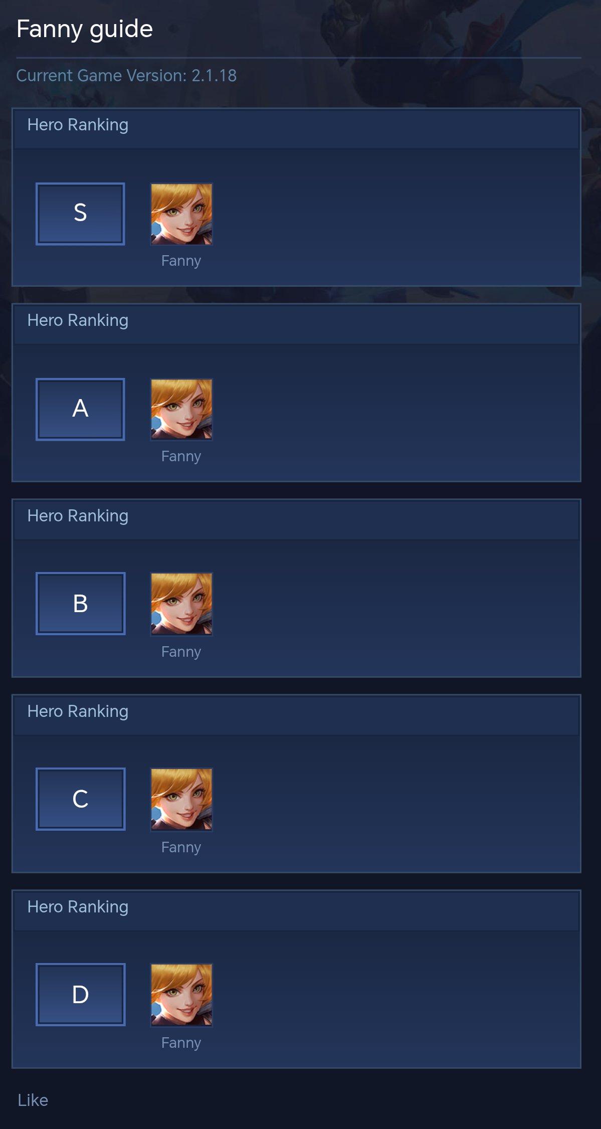 Fanny guide