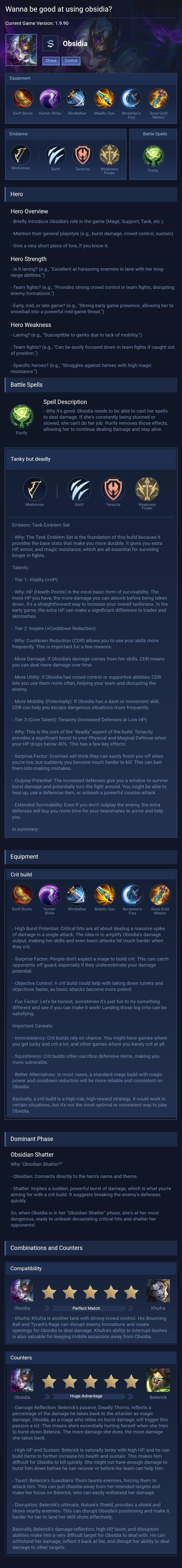 Wanna be good at using obsidia?