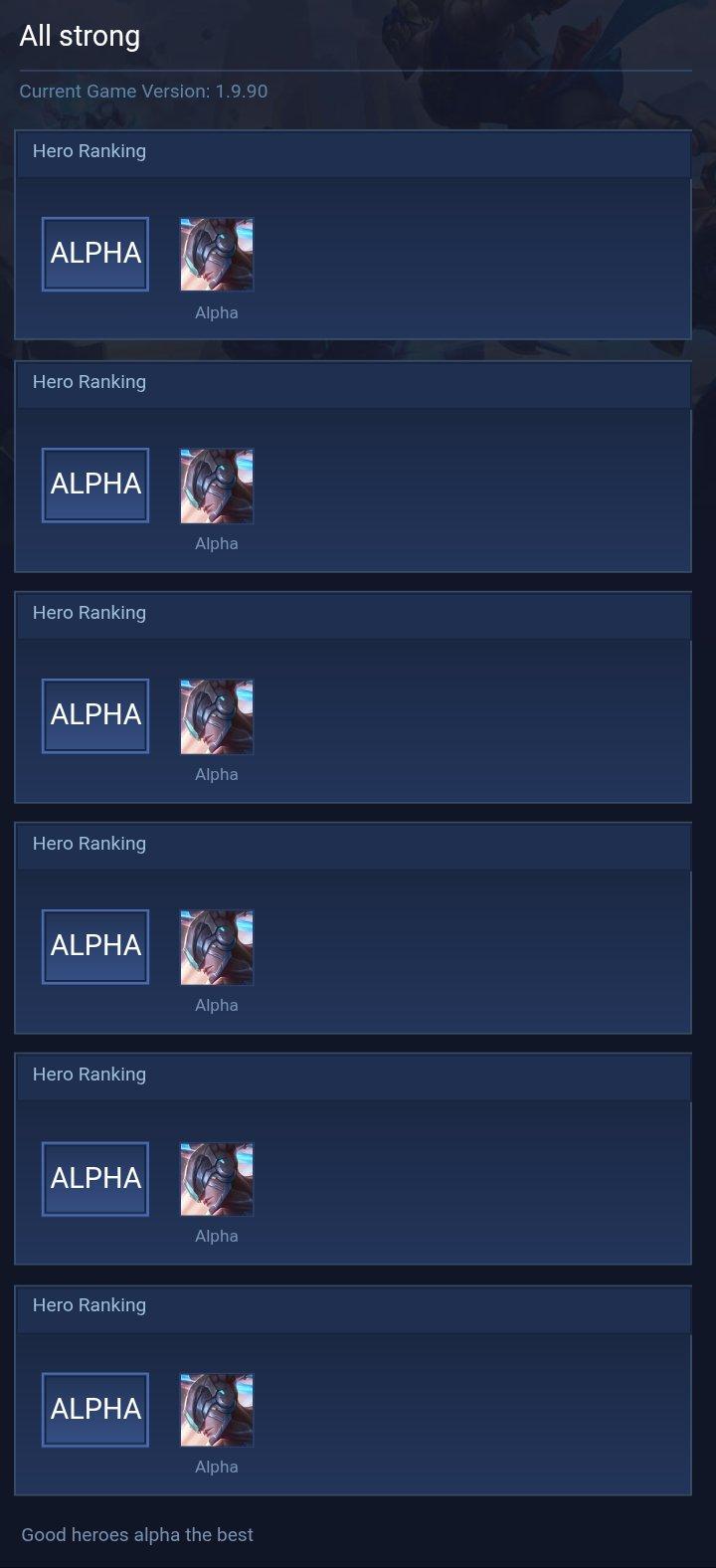 All strong