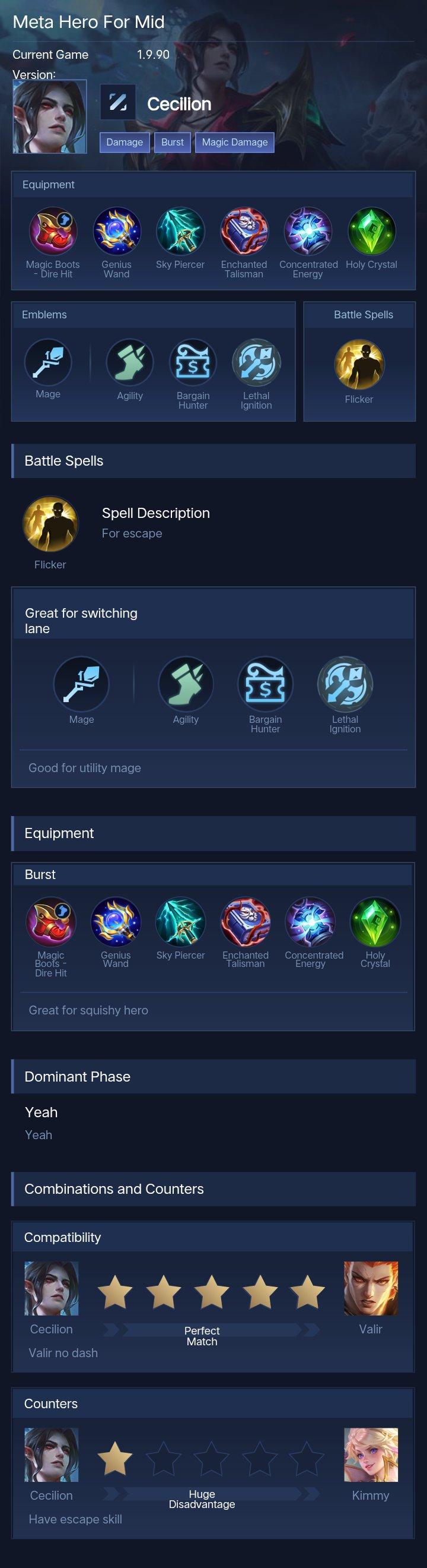 Meta Hero For Mid
