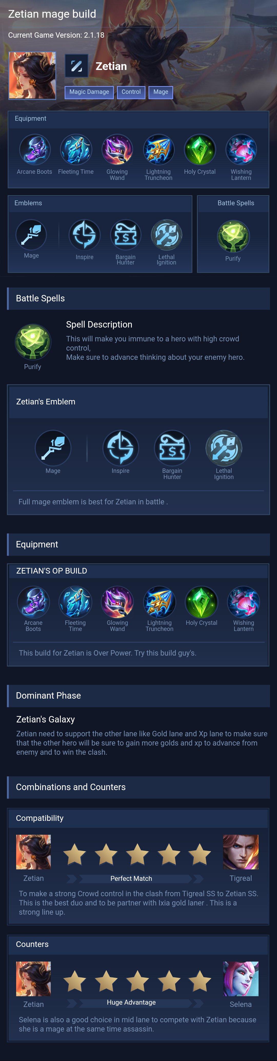 Zetian mage build