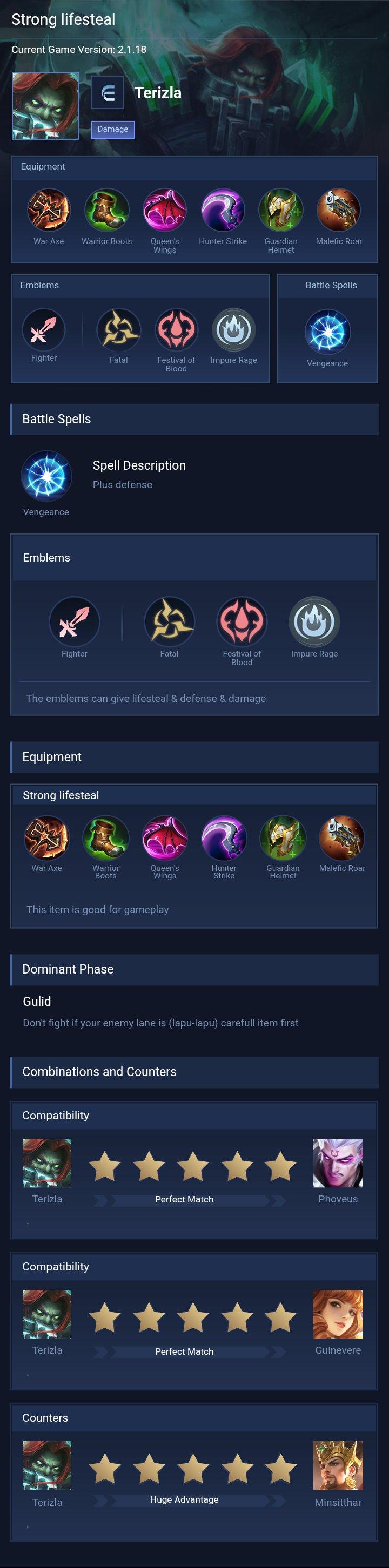 Strong lifesteal