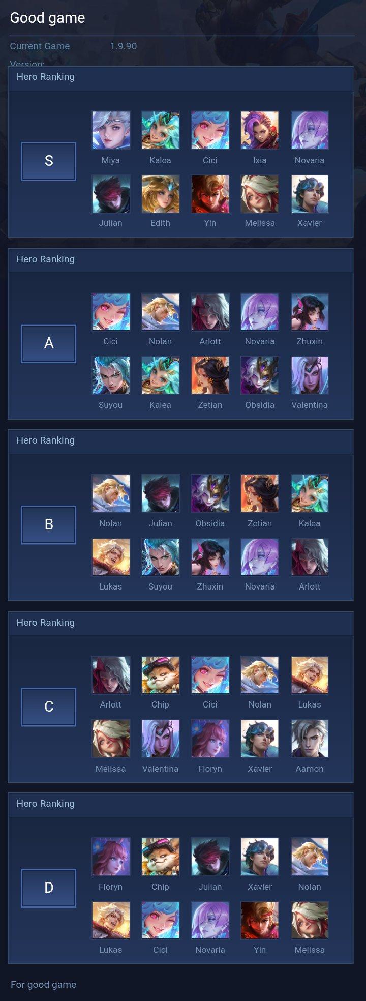 Good game