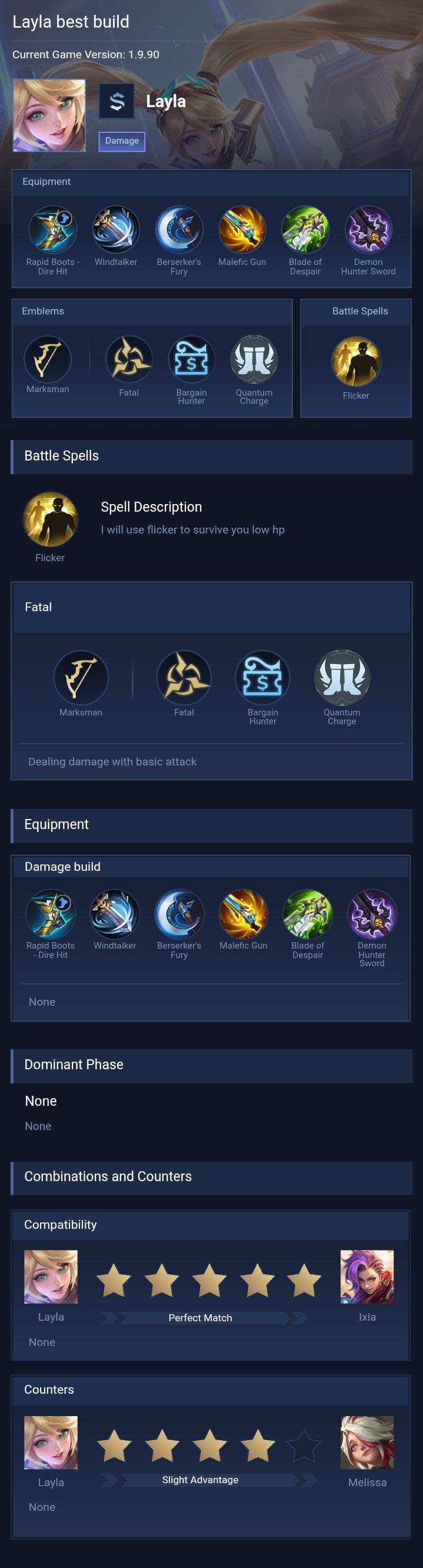 Layla best build