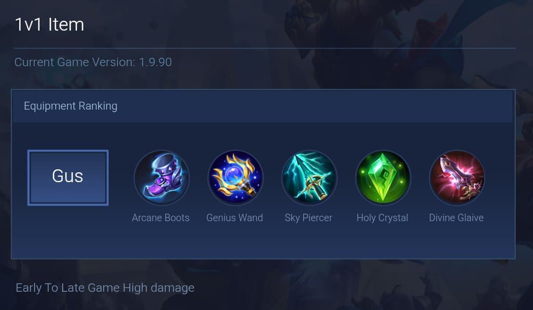 1v1 Item