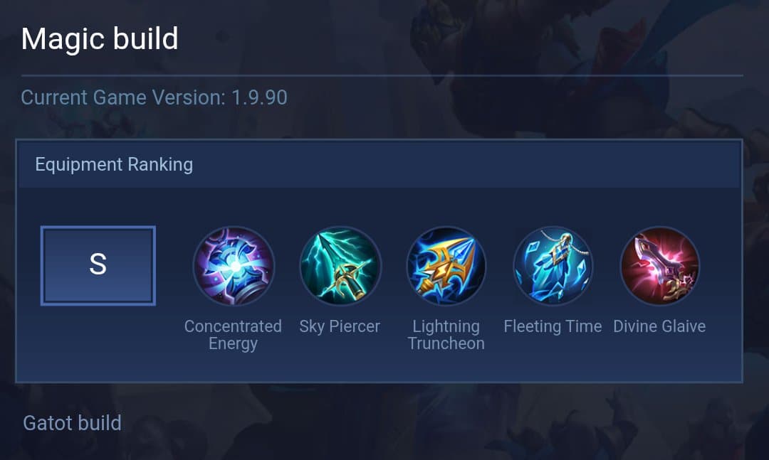 Magic build