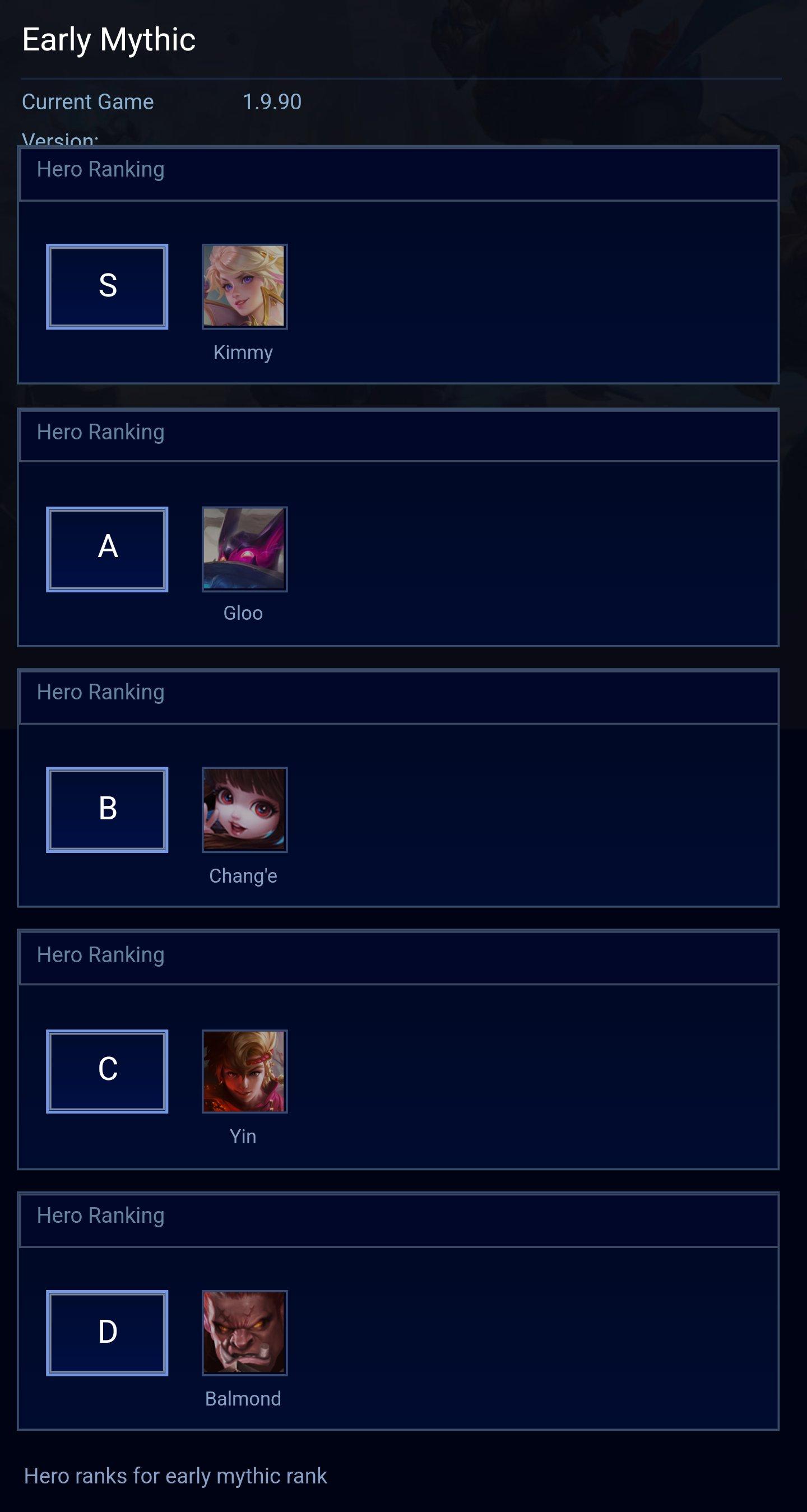 Early Mythic