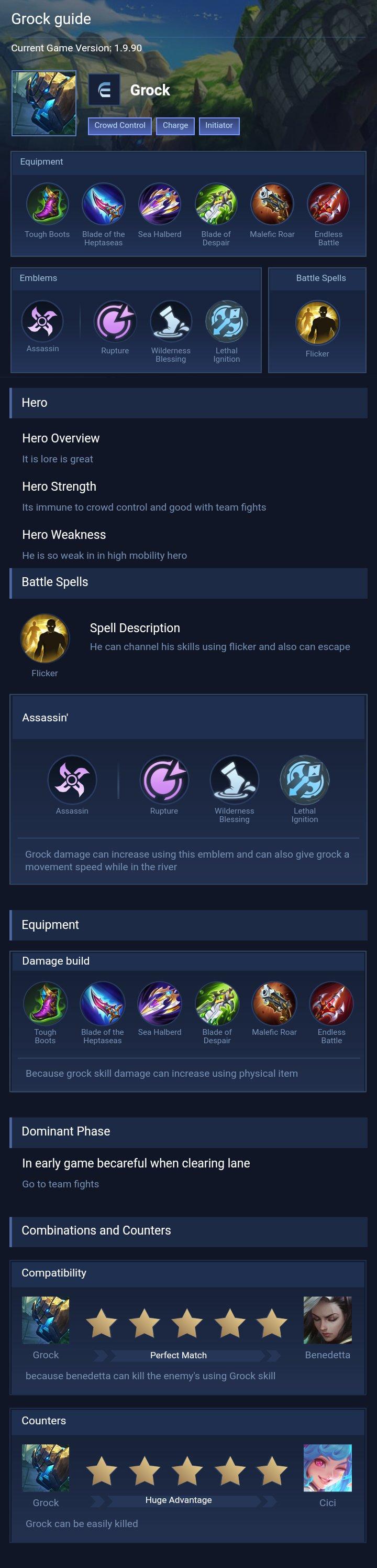 Grock guide