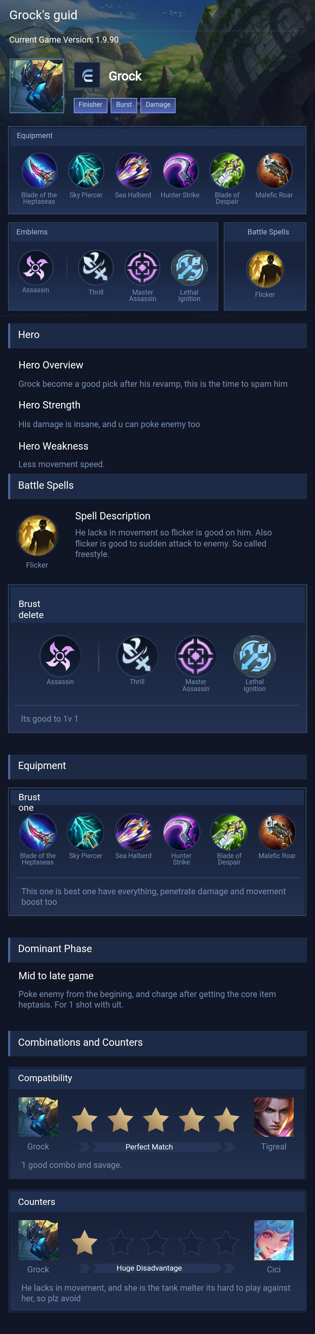 Grock's guid