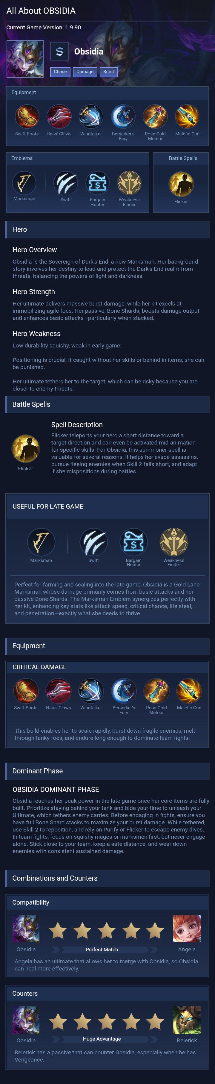 All About OBSIDIA