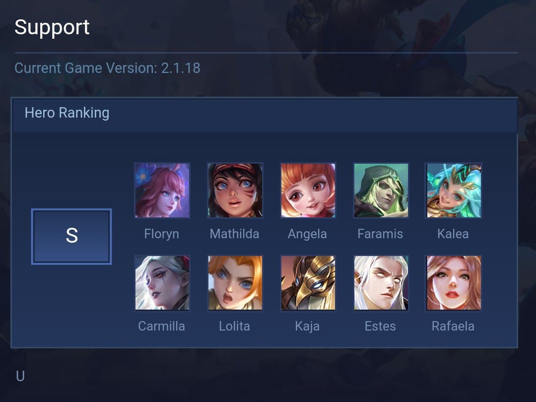 Support