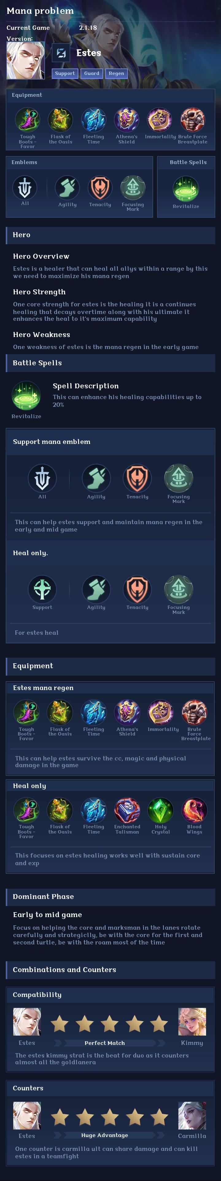 Mana problem