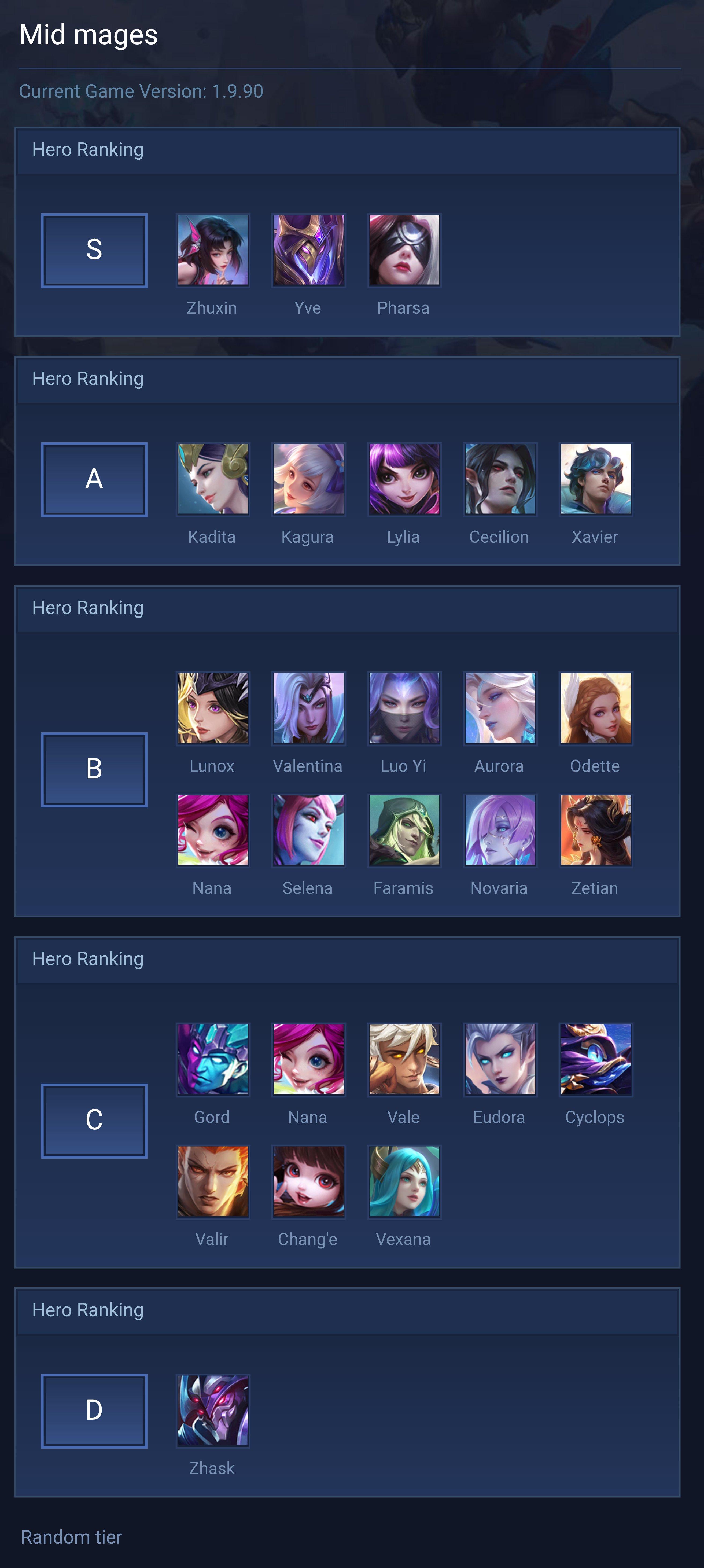 Mid mages