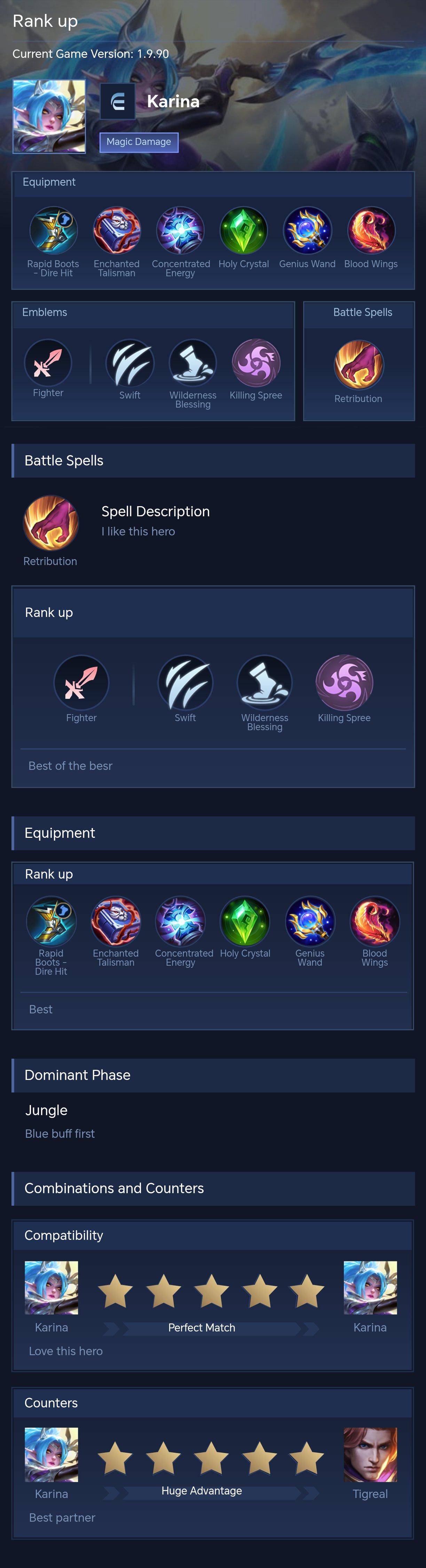 Rank up