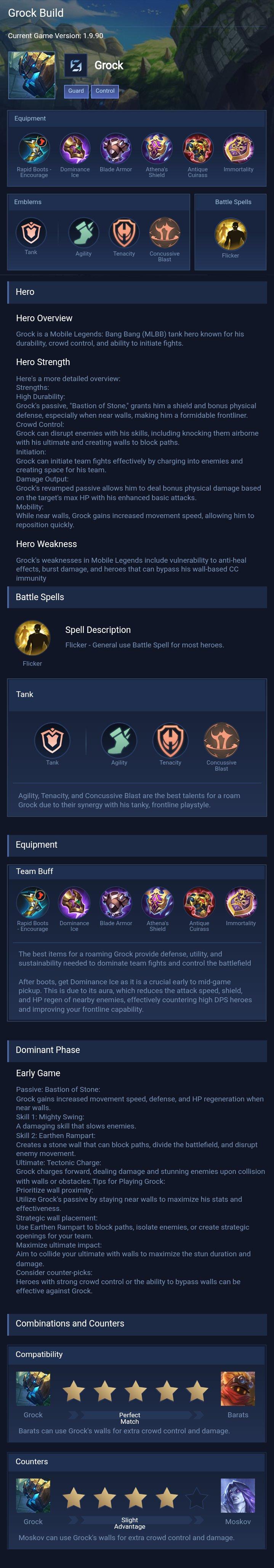 Grock Build