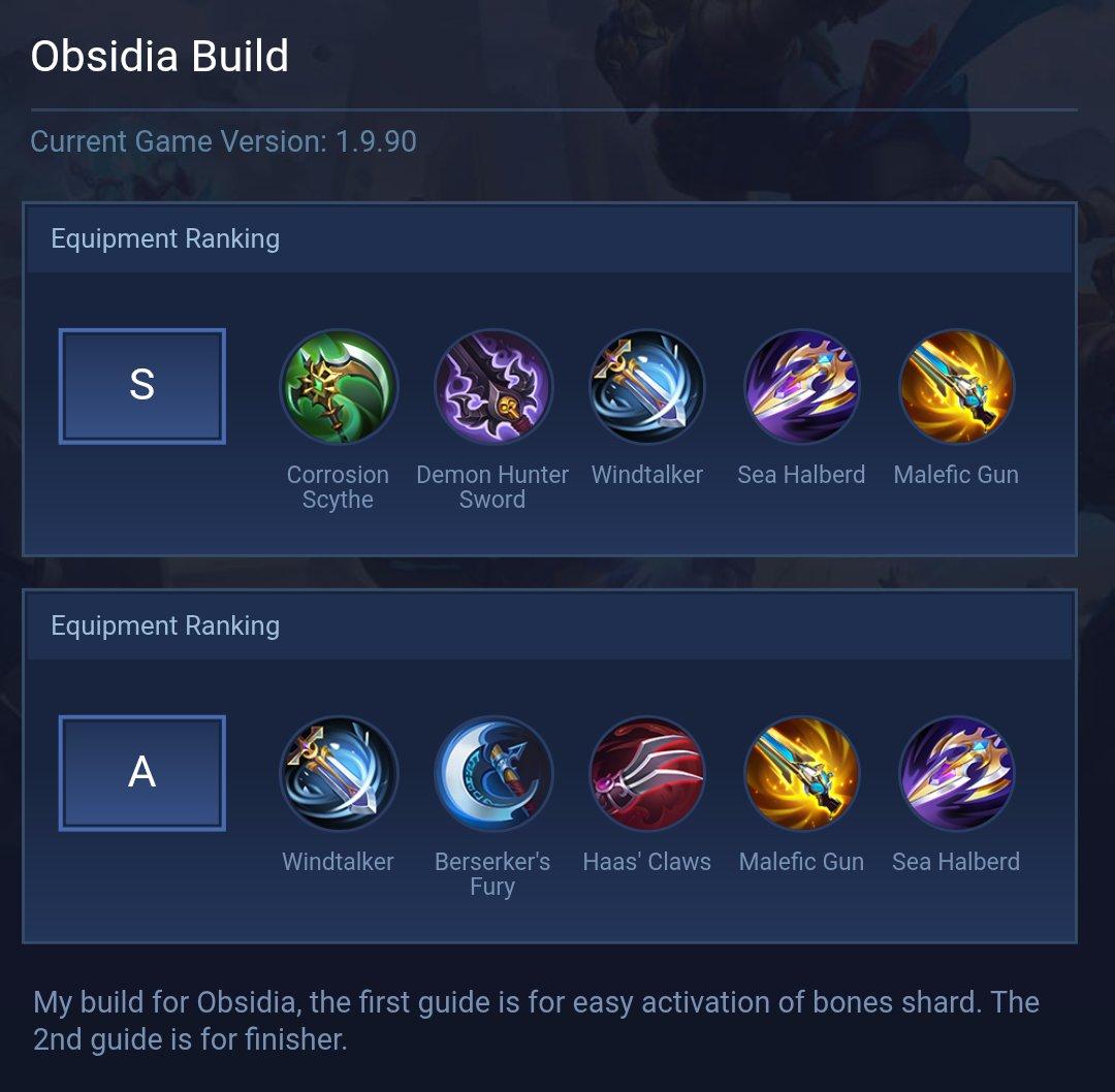 Obsidia Build