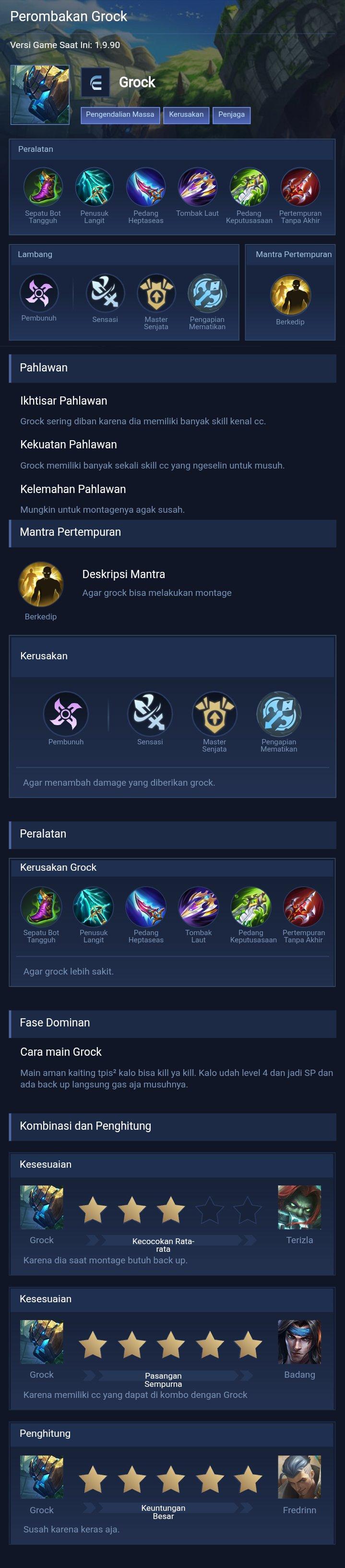 Grock revampe