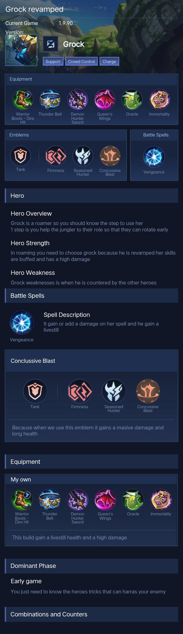 Grock revamped