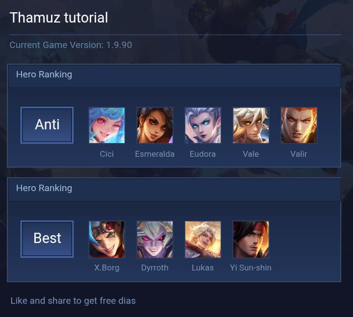 Thamuz tutorial